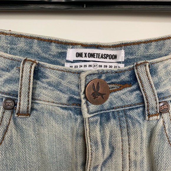 NWT One Teaspoon Denim Skirt - Picture 2 of 6